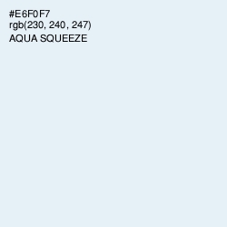 #E6F0F7 - Aqua Squeeze Color Image